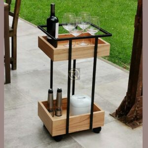 2-Tier Bar Trolley
